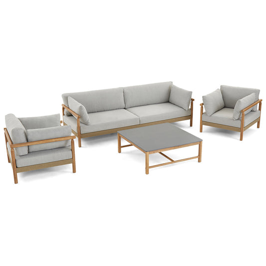 Daintree Outdoor Lounge 3+1+1 Set with Coffee Table