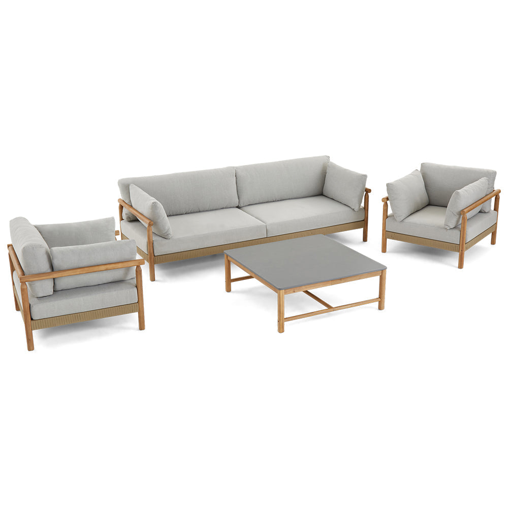 Daintree Outdoor Lounge 3+1+1 Set with Coffee Table