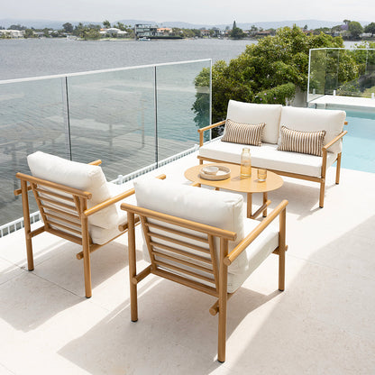 Elanora 2+1+1 Outdoor Lounge Setting with Coffee Table
