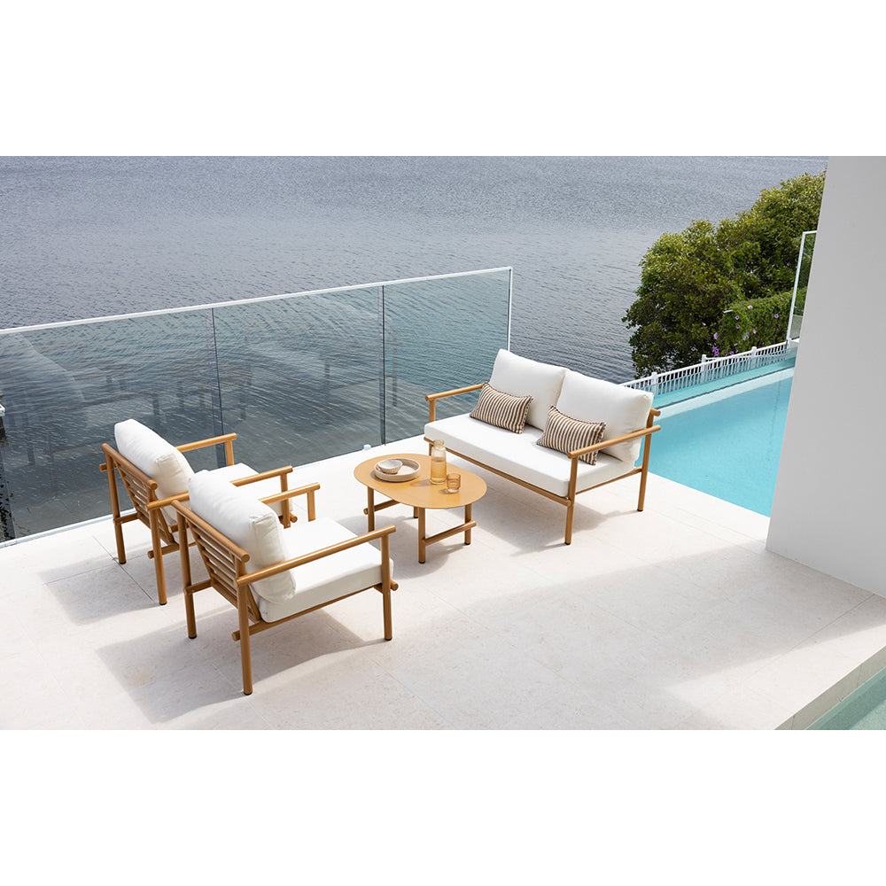 Elanora 2+1+1 Outdoor Lounge Setting with Coffee Table