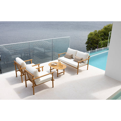 Elanora 2+1+1 Outdoor Lounge Setting with Coffee Table