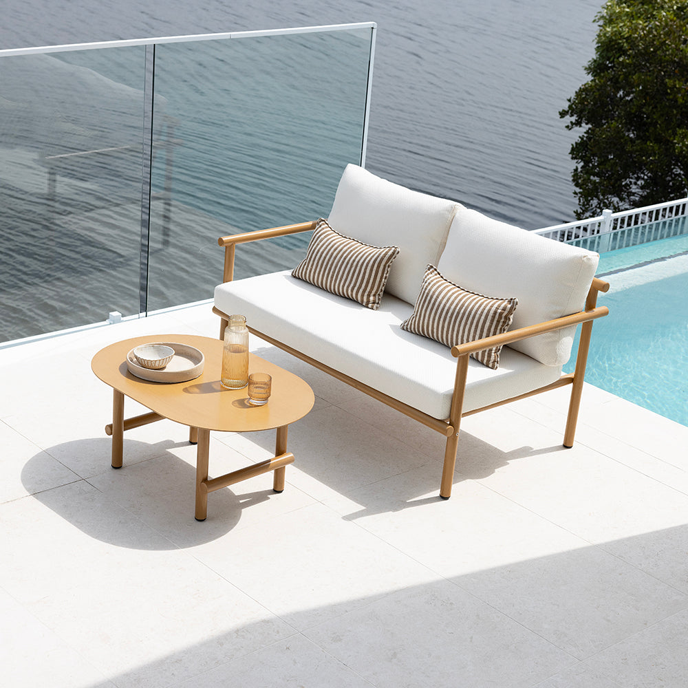 Elanora 2+1+1 Outdoor Lounge Setting with Coffee Table