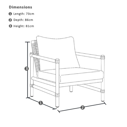Florida 3+1+1 Outdoor Lounge Setting with Coffee Table