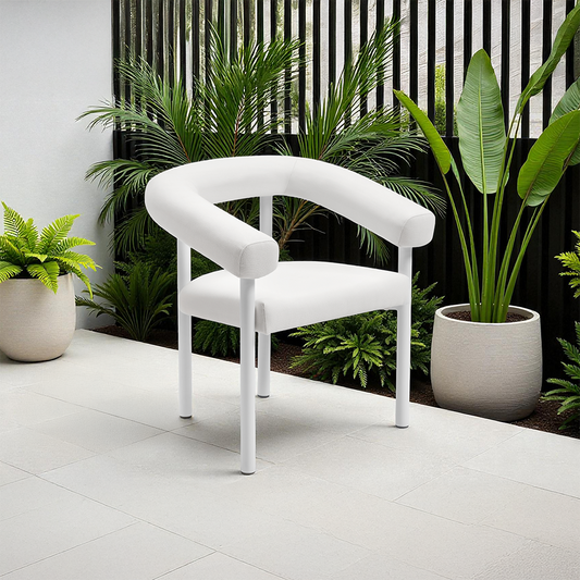 Florida Outdoor Fabric Dining Armchair