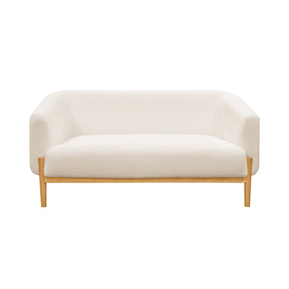 Fraser Indoor 2 seater Plush Fabric Sofa Lounge