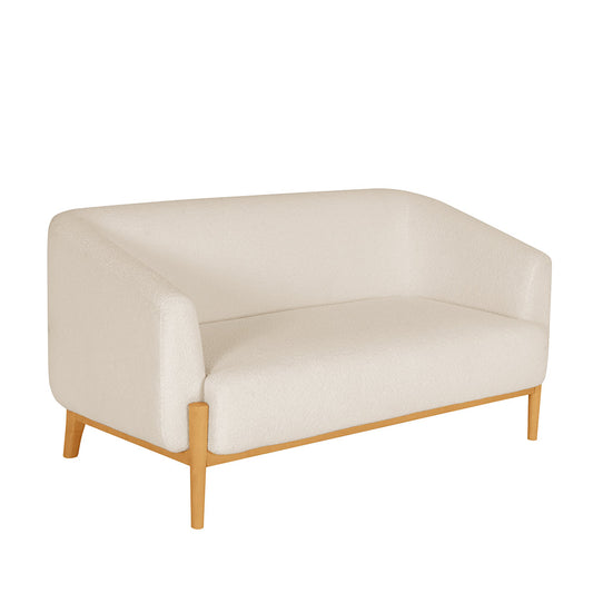 Fraser Indoor 2 seater Plush Fabric Sofa Lounge