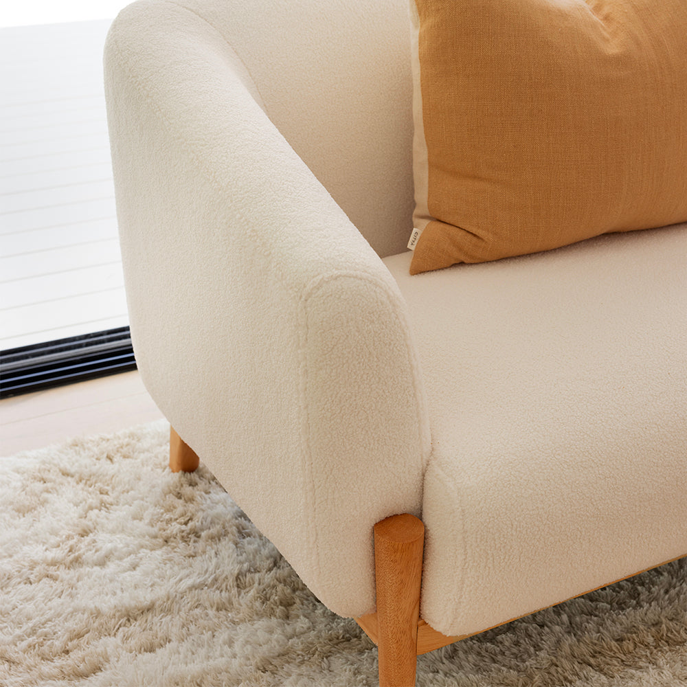 Fraser Indoor 3+2 Seater Plush Fabric Sofa Lounge Setting