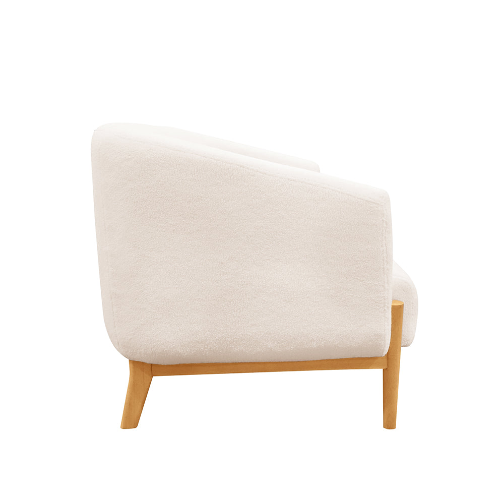 Fraser Indoor 3 seater Plush Fabric Sofa Lounge