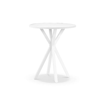 Houston Outdoor 90cm Round Aluminium Bar Table