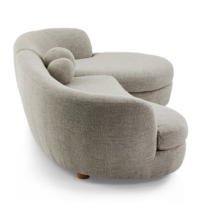 Kensington Indoor Boucle Corner Lounge Sofa