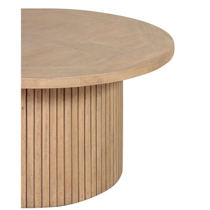 Esperance Indoor Round Timber Coffee Table