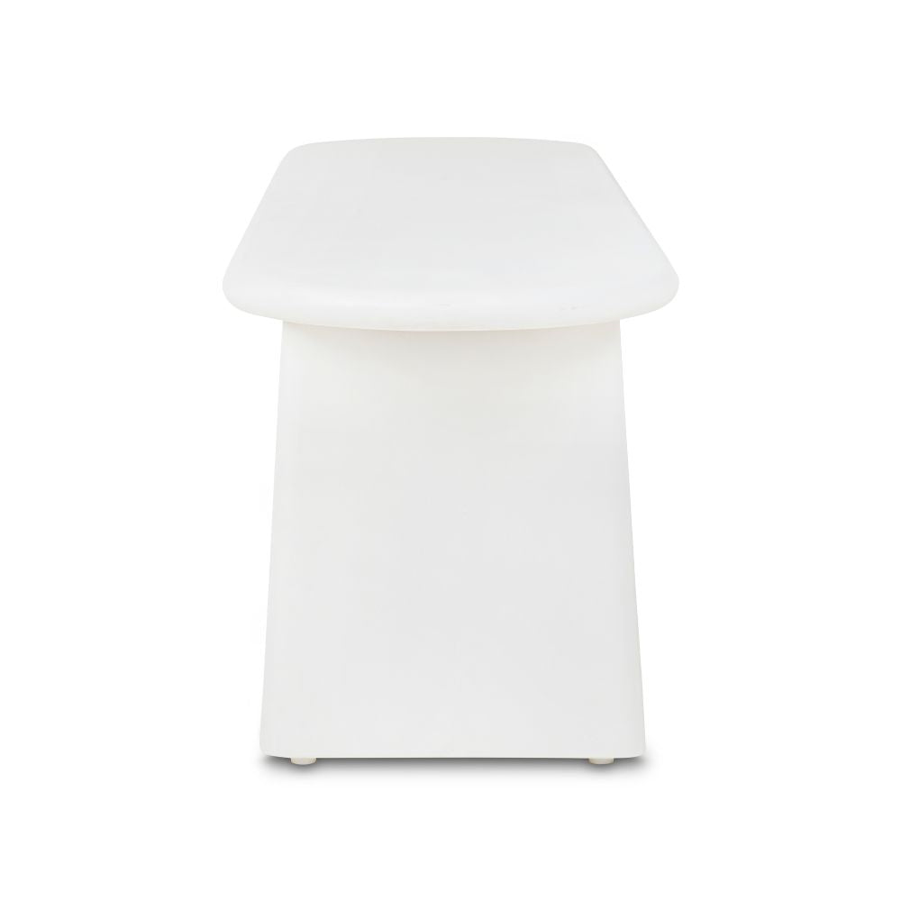 Moreton Indoor 1.6m Concrete Plaster Bench Seat