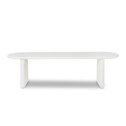 Moreton Indoor 1.6m Concrete Plaster Bench Seat