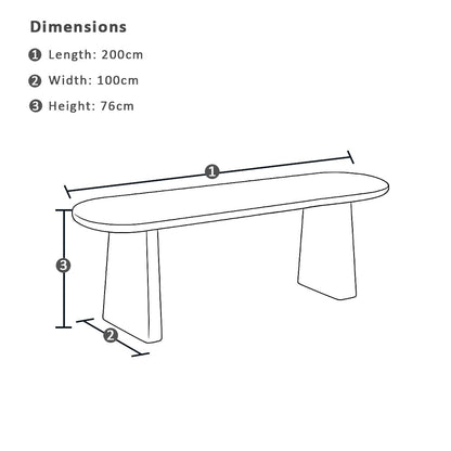 Moreton Indoor 1.6m Concrete Plaster Bench Seat