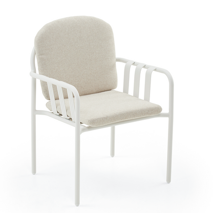 Mornington Outdoor 1.5m Round Dining Setting with 6 Chairs