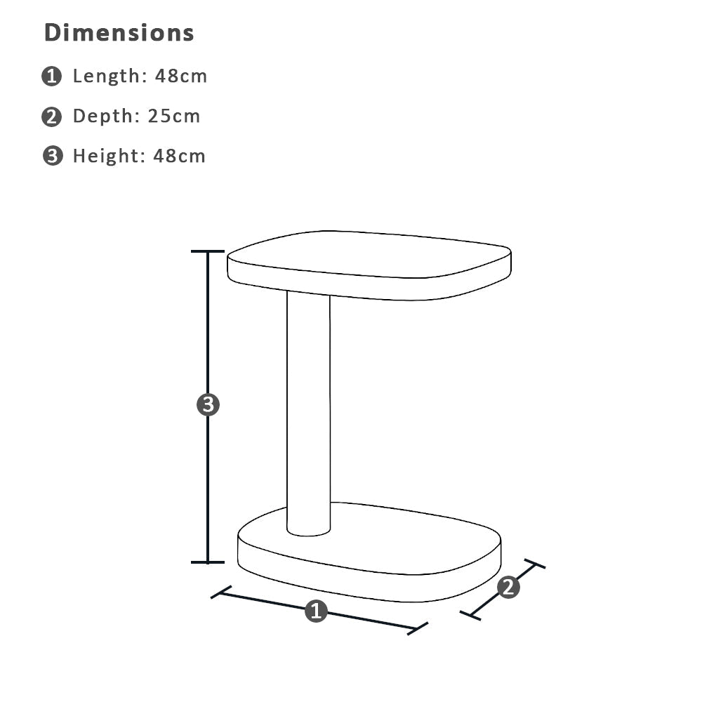 Norfolk Outdoor Aluminium Single Sun Lounge With Side Table