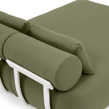 Norfolk Outdoor Aluminium Double Sun Lounge Daybed