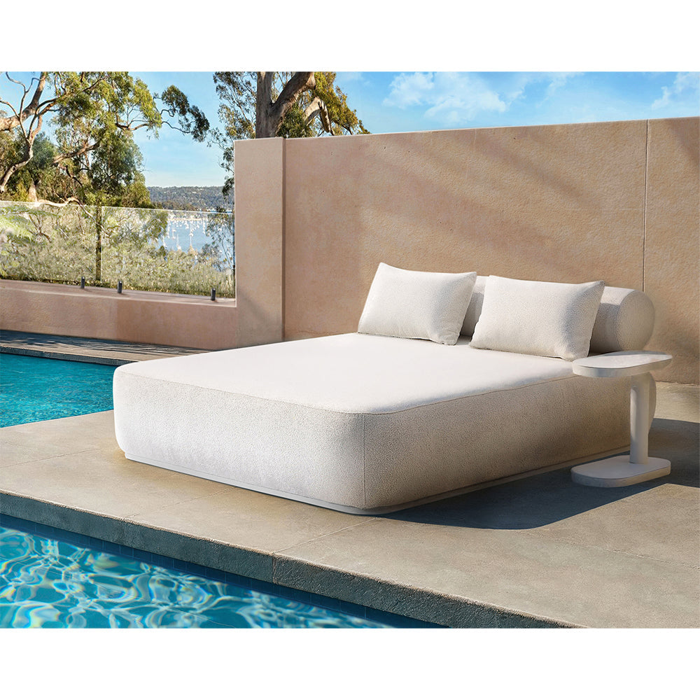 Norfolk Outdoor Aluminium Double Sun Lounge Daybed