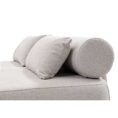 Norfolk Outdoor Aluminium Double and Single Sun Lounge Set with Side Tables Package