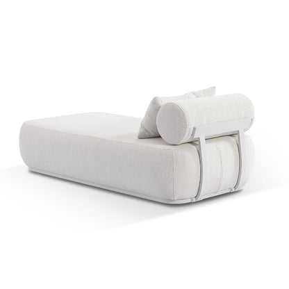 Norfolk Outdoor Aluminium Single Sun Lounge