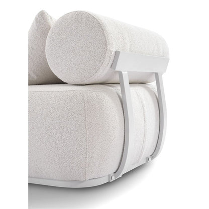 Norfolk Outdoor Aluminium Single Sun Lounge