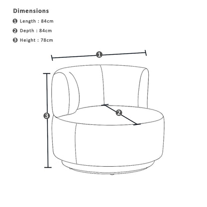 Onslow 3+1+1 Outdoor Lounge in Sunbrella with Round Coffee Table Set
