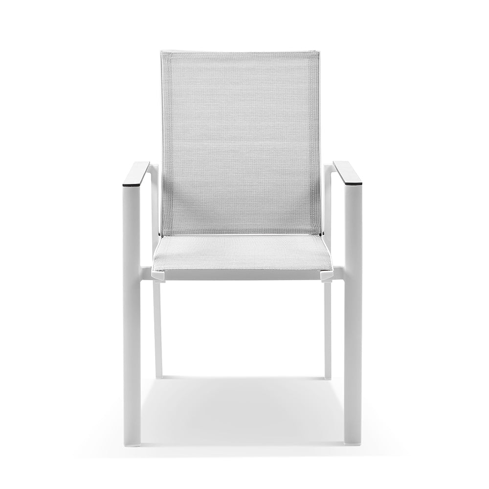 Patonga Outdoor Aluminium Sling Back Dining Chair
