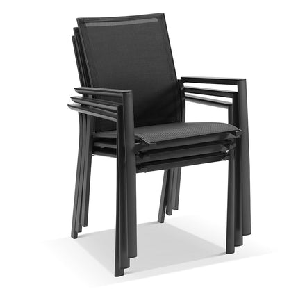 Patonga Outdoor Aluminium Sling Back Dining Chair