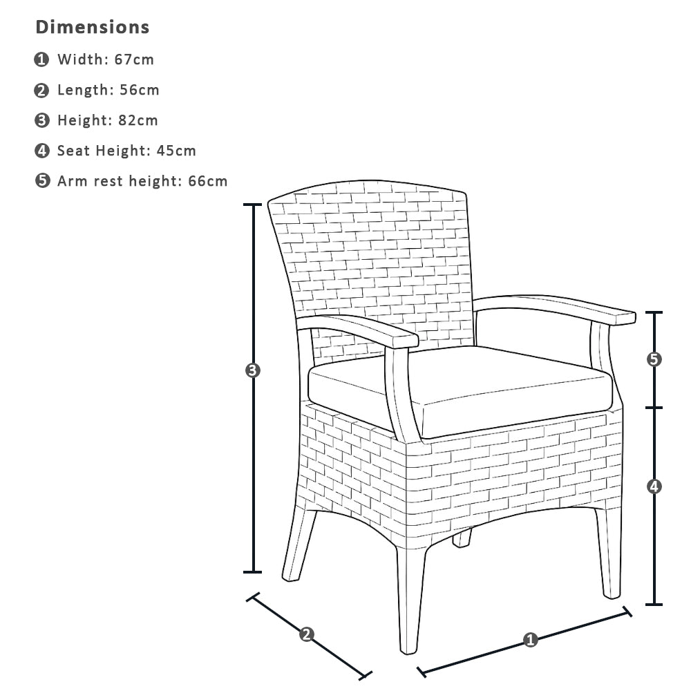 Pearl Outdoor 2.3m Teak Timber Dining Table with 8 Kai Chairs