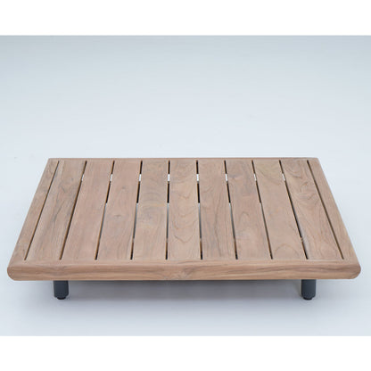 Mitch Outdoor Teak Timber Coffee Table