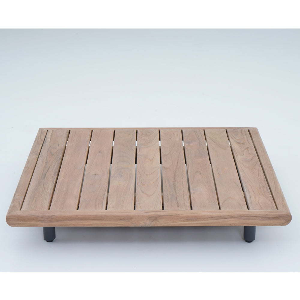 Mitch Outdoor Teak Timber Coffee Table