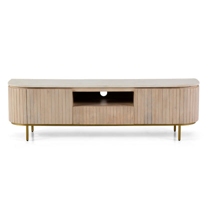 Abbotsbury Large Indoor Marble Top TV Unit