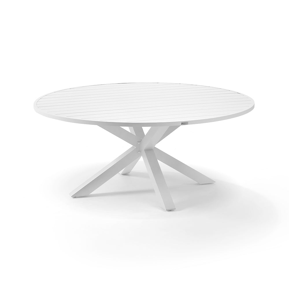 Houston Outdoor 1.8m Round Aluminium Dining Table