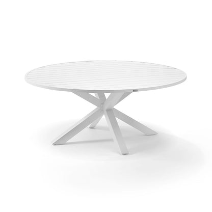 Houston Outdoor 1.8m Round Aluminium Dining Table