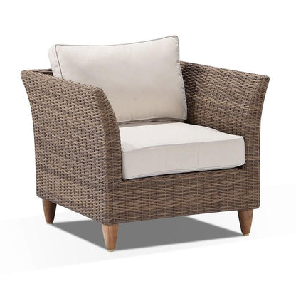 Carolina 3+2+1+1 Seater Outdoor Wicker Lounge with Coffee Table