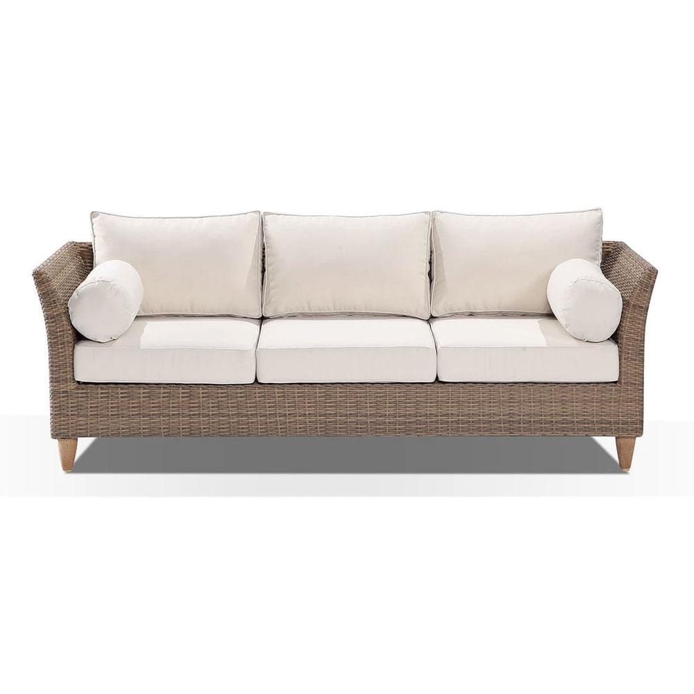 Carolina 3+2+1 Outdoor Wicker Lounge Setting with coffee table