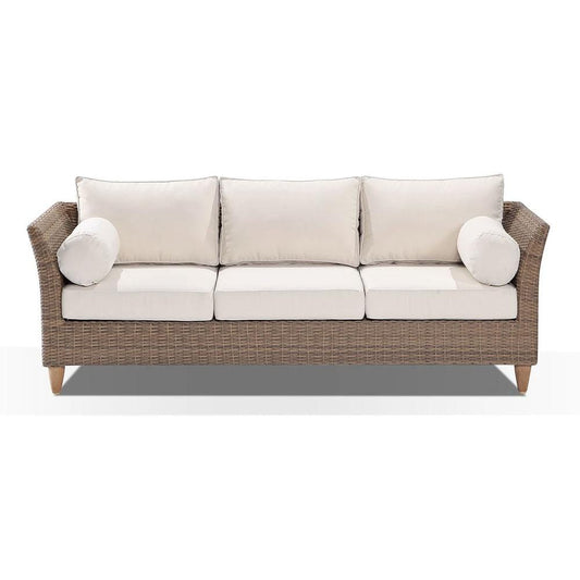 Carolina 3+2+1 Outdoor Wicker Lounge Setting with coffee table