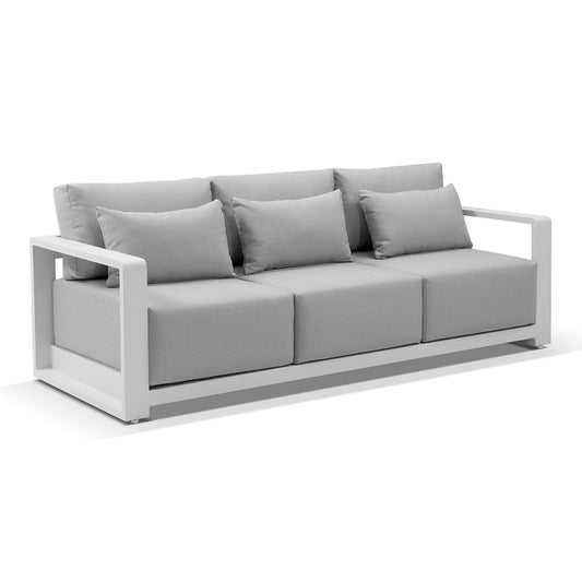 Whitehaven 3 Seater Outdoor Aluminium Lounge