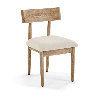 Albany Indoor Timber Dining Chair with Padded Seat Cushion