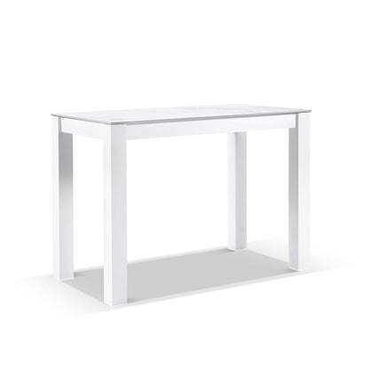 Hugo Ceramic 1.5m Aluminium Bar Table with 4x Hugo Rope Stools