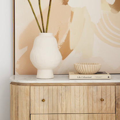 Abbotsbury Indoor Chest of Drawers with Marble Top