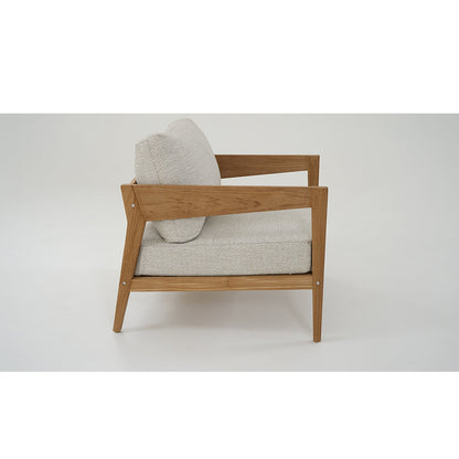 Caledonia 1 Seater Outdoor Teak Timber Lounge