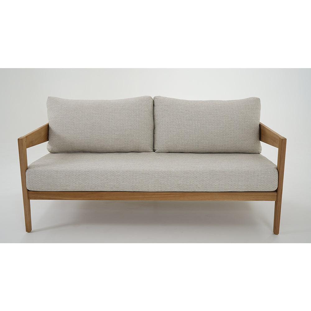 Caledonia 2 Seater Outdoor Teak Timber Lounge