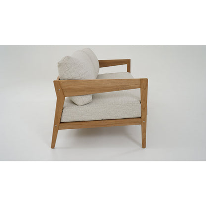 Caledonia 2 Seater Outdoor Teak Timber Lounge