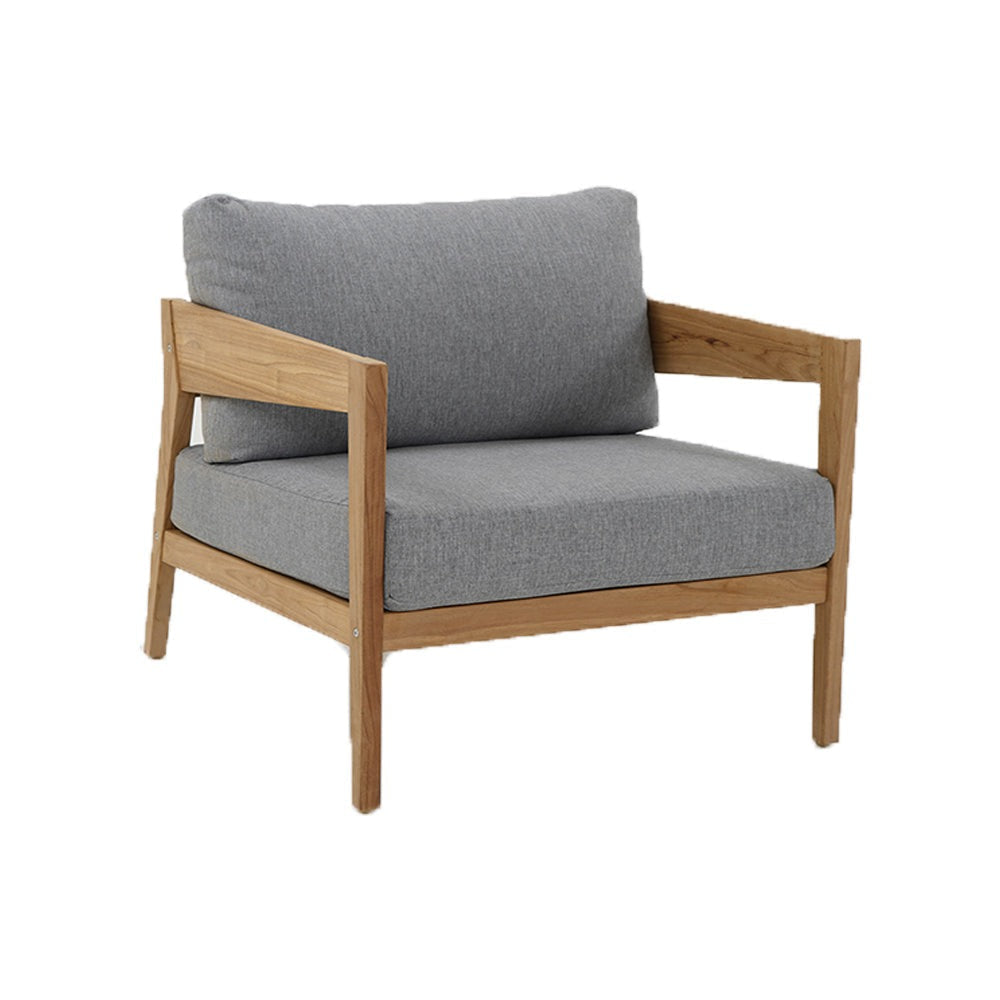 Caledonia 1 Seater Outdoor Teak Timber Lounge