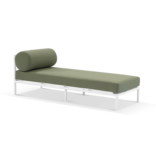 Capella Outdoor Aluminium Single Sun Lounge