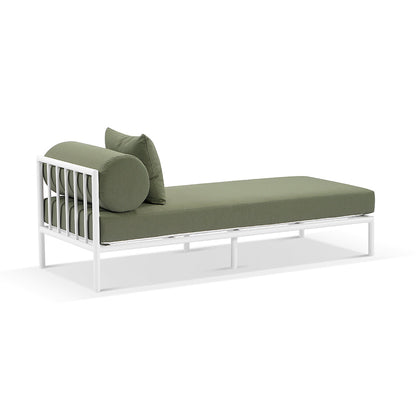 Capella Outdoor Aluminium Single Sun Lounge