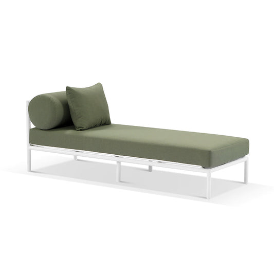 Capella Outdoor Aluminium Single Sun Lounge