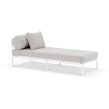 Capella Outdoor Aluminium Single Sun Lounge