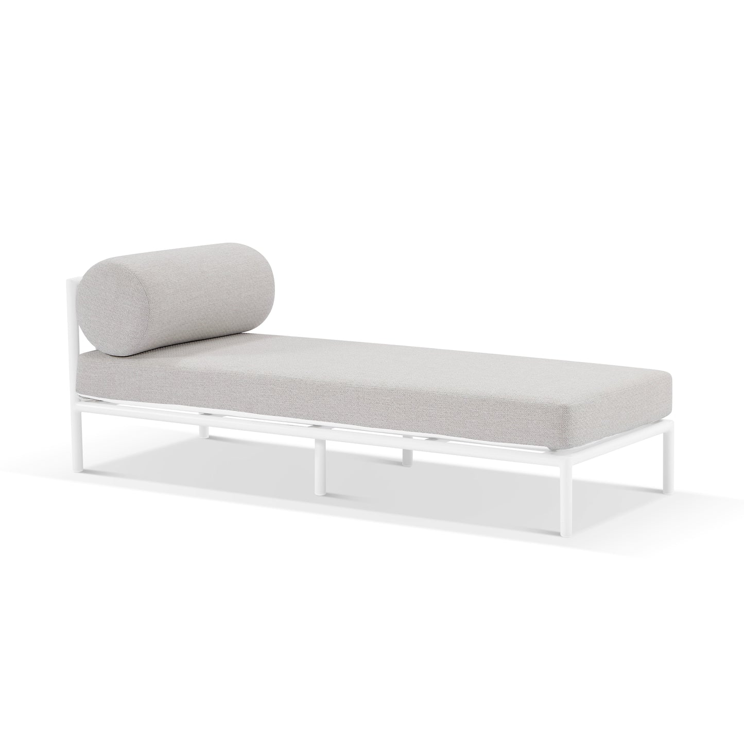 Capella Outdoor Aluminium Single Sun Lounge